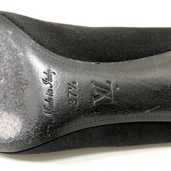 Louis Vuitton Satin Studded Pointed Toe Pumps