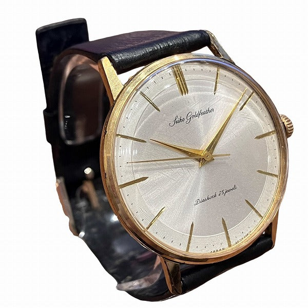 Seiko Gold Feather Manual Watch