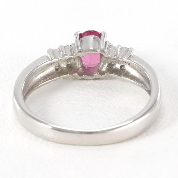 PT900 Platinum Ruby Ring in Excellent Condition