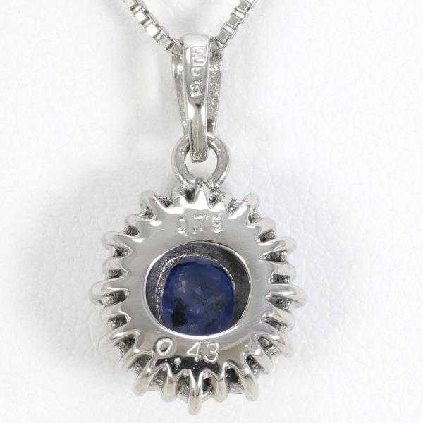 PT900 Platinum Sapphire Necklace