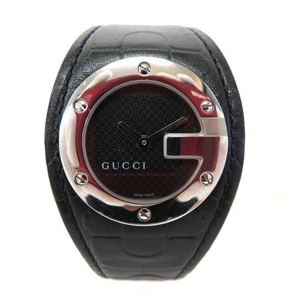 Gucci Stainless Steel Quartz Watch 104 in Good Condition