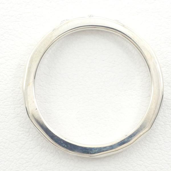 Transcontinents Silver Ring with Synthetic Stone