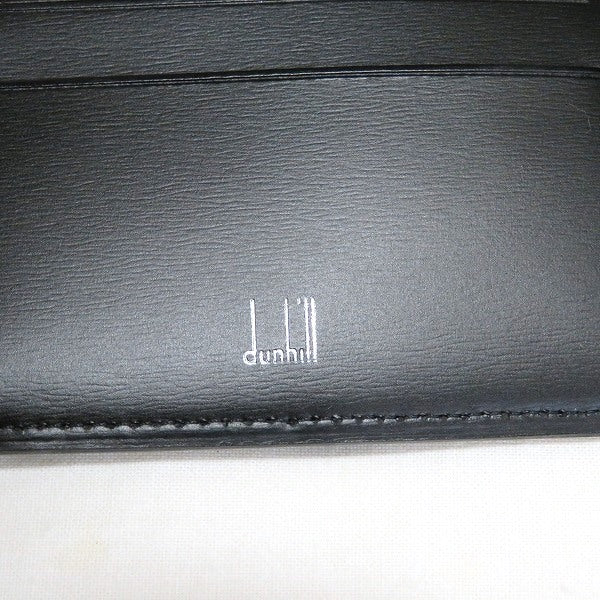 Dunhill Black Leather Bifold Wallet in Great Condition