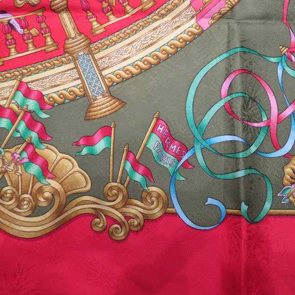 Hermes Silk Scarf 100% in Pristine Condition