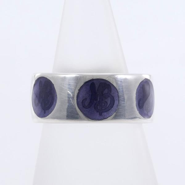 Silver Resin Ring 10.5 in Great Condition