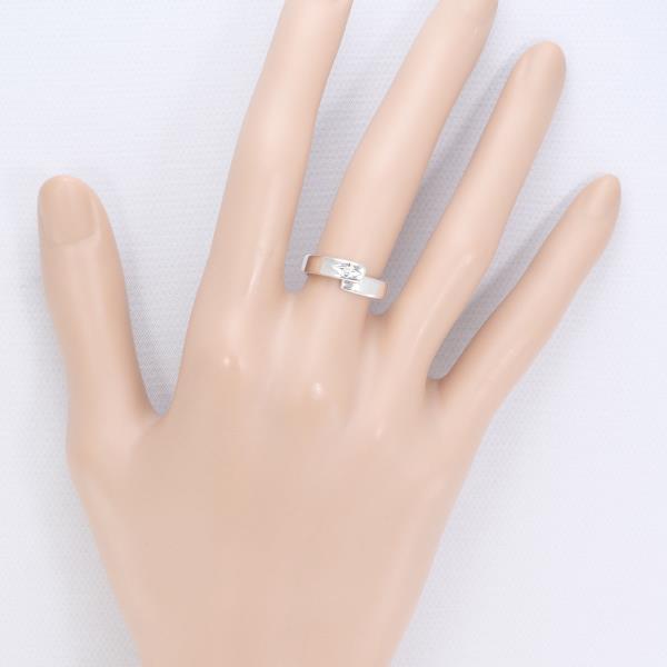 Take Up Silver Diamond Ring 8