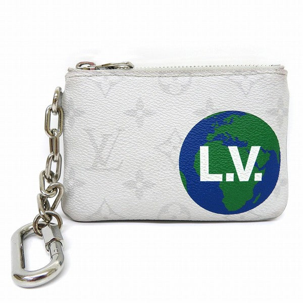 Louis Vuitton Monogram Zipped Pouch PM Key Case M67809 in Good Condition