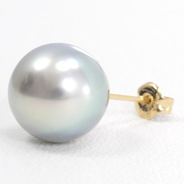 K18 Yellow Gold Pearl Earring in Excellent Condition