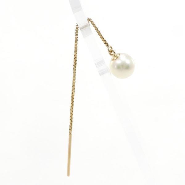 K18 Yellow Gold Pearl Earring