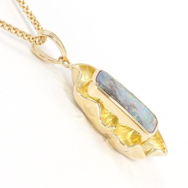 18K Boulder Opal Necklace