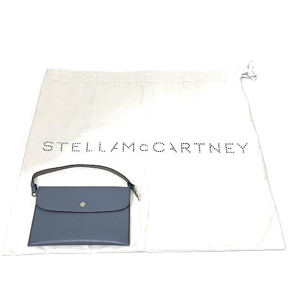 Stella McCartney Eco Leather Handbag 513860 Blue in Good Condition