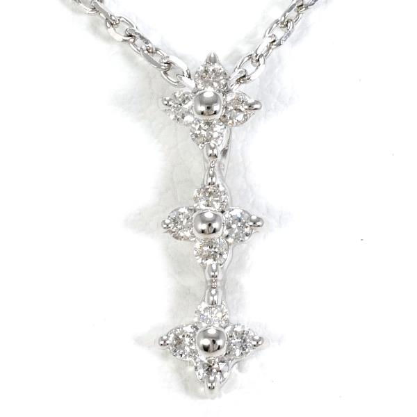 K9 White Gold Diamond Necklace