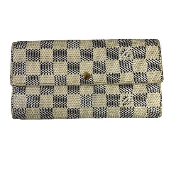 Louis Vuitton Damier Azur Long Wallet N61735