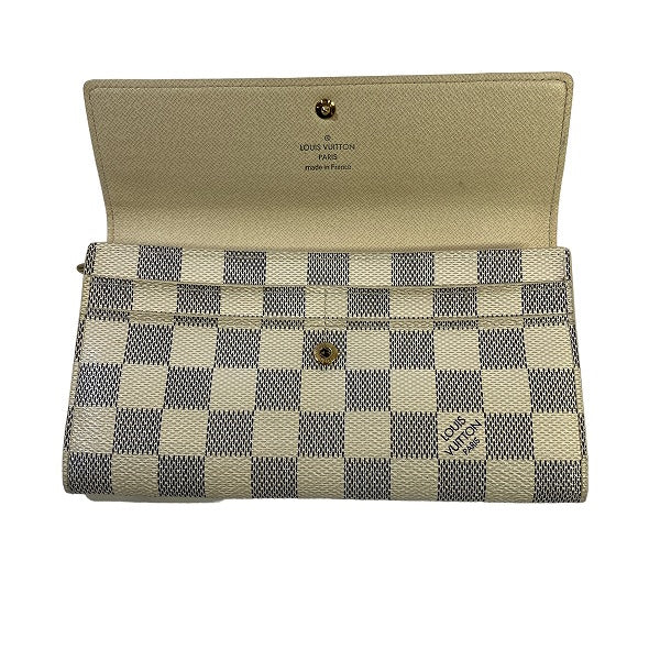 Louis Vuitton Damier Azur Long Wallet N61735