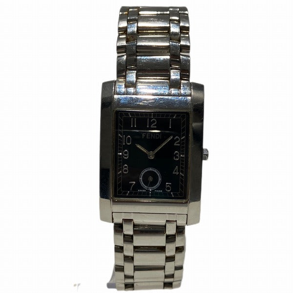 Fendi Stainless Steel Quartz Watch for Men 019-7000G-977 in Fair Condition