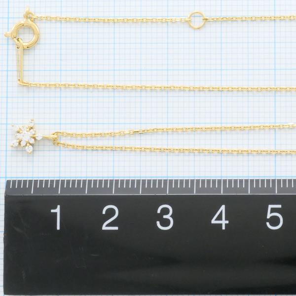 Silver YG Plated Zirconia Necklace