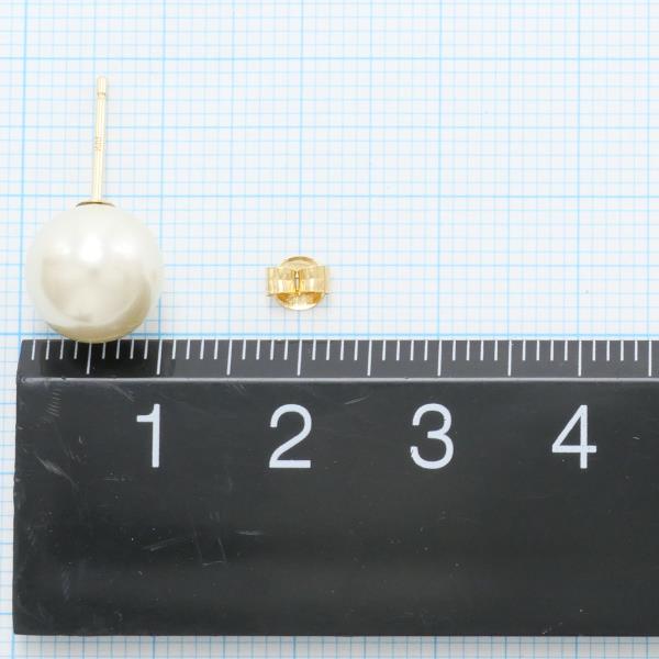 K18 Yellow Gold Pearl Earrings