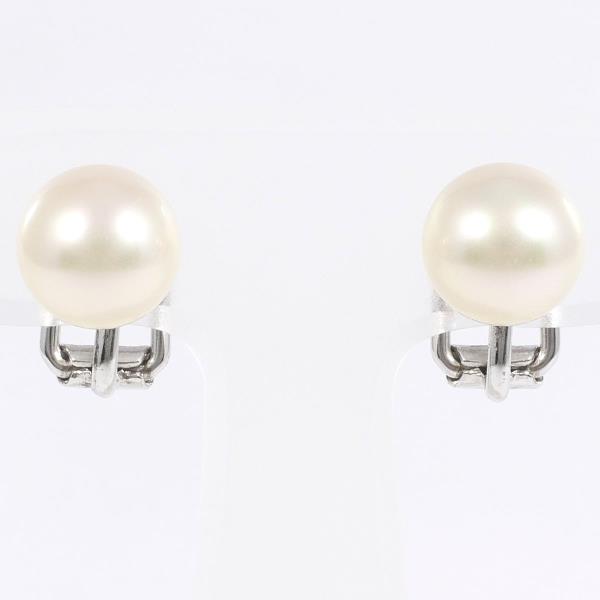 Silver Imitation Pearl Earrings, 3.3g, 925 Silver in Great Condition