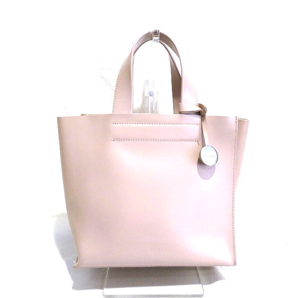 Furla Pink Leather Handbag for Women in Great Condition