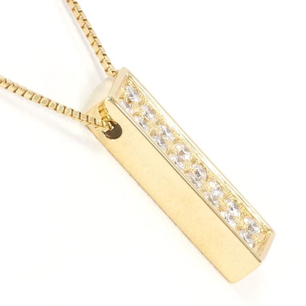 Ladies' 18K Yellow Gold Necklace featuring 0.30 ct Diamond, Approx. Weight 3.7g, Approx. Length 40cm