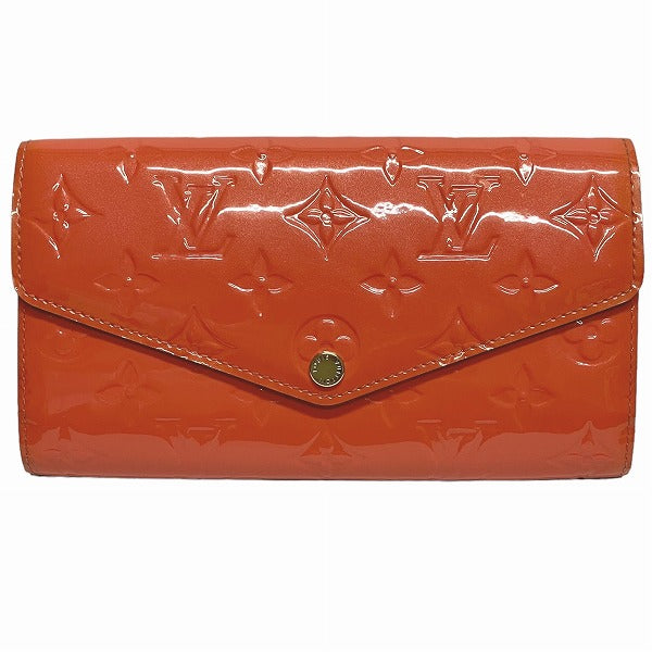 Louis Vuitton Portefeuille Sarah Leather Long Wallet M90208 in Excellent condition