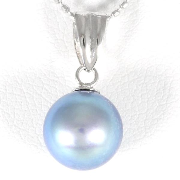 K14 White Gold Pearl Necklace in Pristine Condition