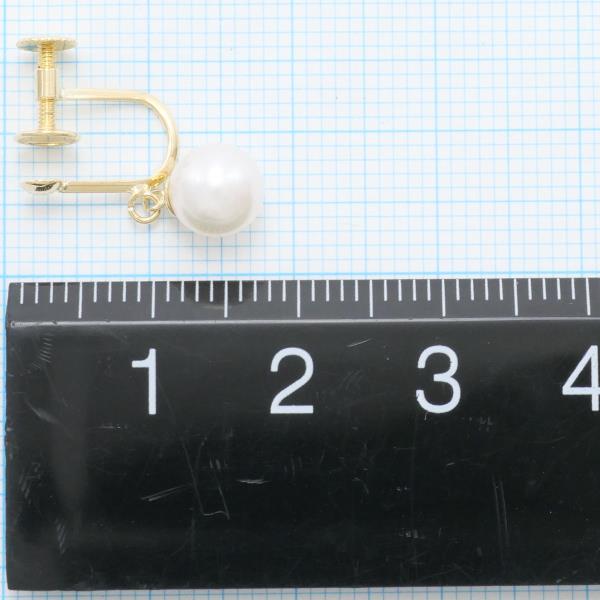 K18 Yellow Gold Pearl Earrings