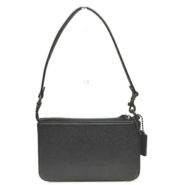 Coach Leather Handbag Black CJ797