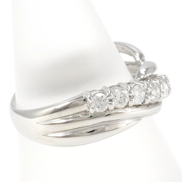Ladies' Platinum Ring, Size 9, 0.50ct Diamond, Total Weight About 4.1g