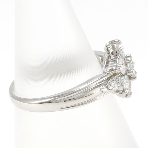Ladies' Platinum Ring, Size 9, 1.00ct Diamond, Total Weight About 4.1g