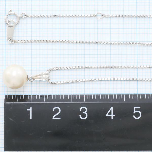 PT900 Platinum PT850 Necklace Pearl in Excellent Condition