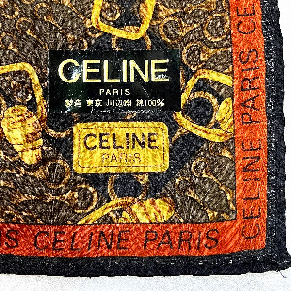 Celine Cotton Handkerchief Unisex in Great Condition