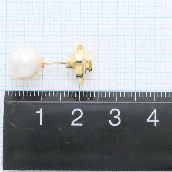 K18 Yellow Gold Pearl Pin Brooch