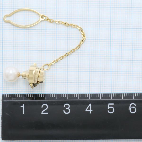 K14 Yellow Gold Pearl Pin Brooch