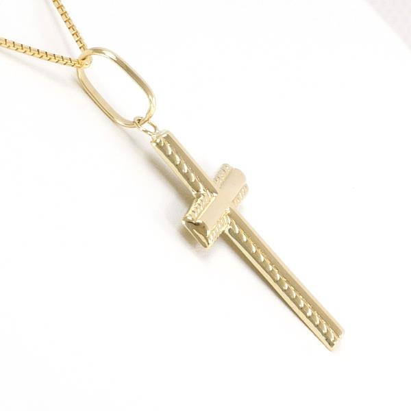 K18 Yellow Gold Necklace, Total Weight 4.4g, Approximately 45cm Length