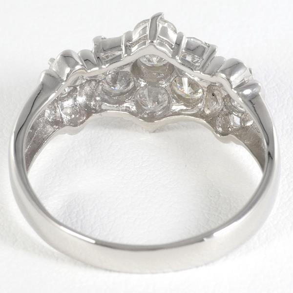 PT900 Platinum Diamond Ring Size 15 1.00ct in Excellent Condition