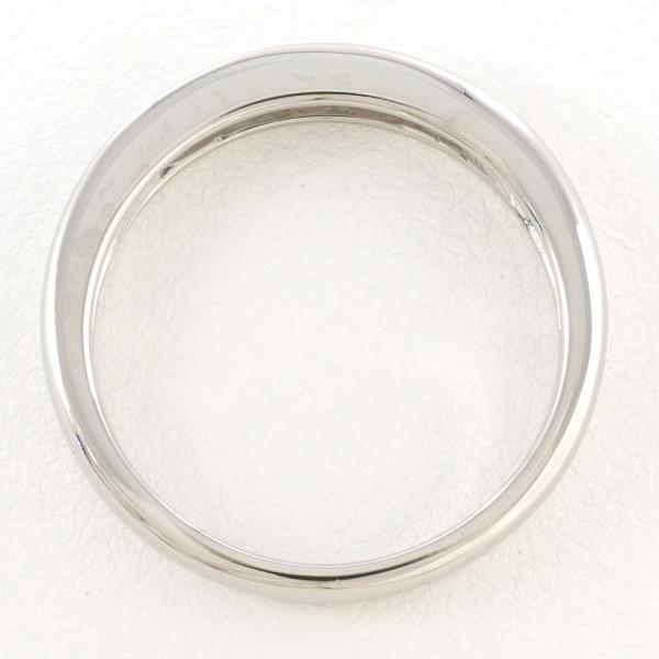 Platinum PT900 Ring (Size 15) with Diamond (0.30ct), Total Weight Approx. 5.9g - Ladies Pre-owned Jewelry