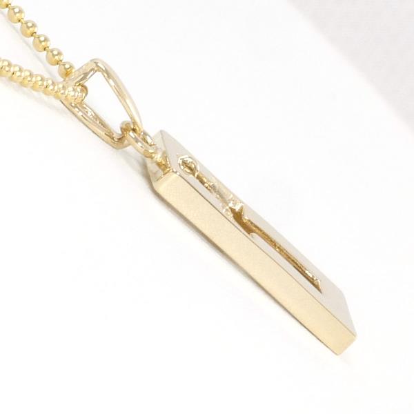 Ladies' 14K Yellow Gold Necklace with Zirconia, Length 40cm, Total Weight 4.4g