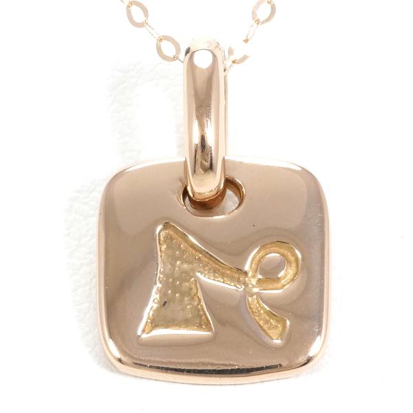 K18 Pink Gold Necklace 18K Jewelry