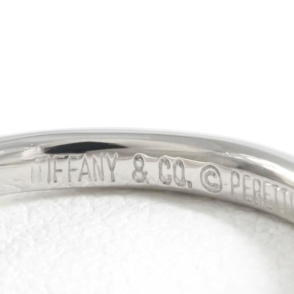 Tiffany & Co PT950 Platinum Carved Band Ring Size 7