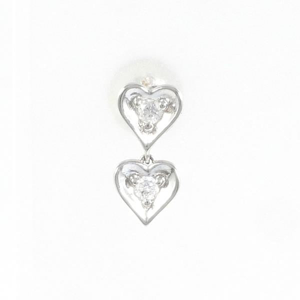 10K White Gold Diamond Earring 0.04ct in Great Condition