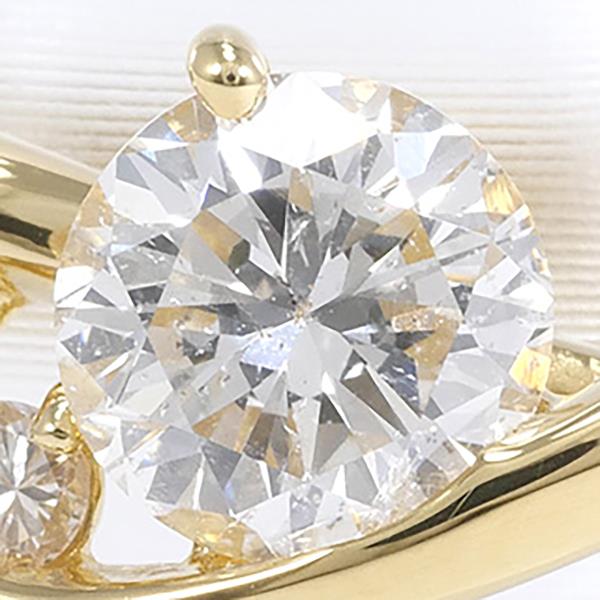 15-Size Diamond Ring in 18K Yellow Gold (0.382ct & 0.03ct Diamond), Approx. Weight 3.3g Ladies'