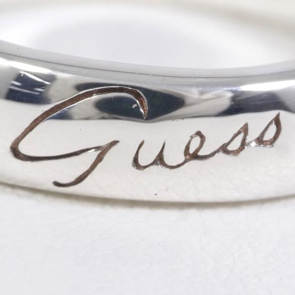 GUESS Silver Ring 925 Jewelry in Excellent Condition