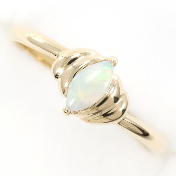 K9 Yellow Gold Opal Ring 10