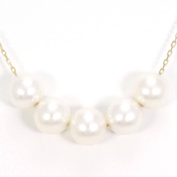 K18 Yellow Gold Pearl Necklace