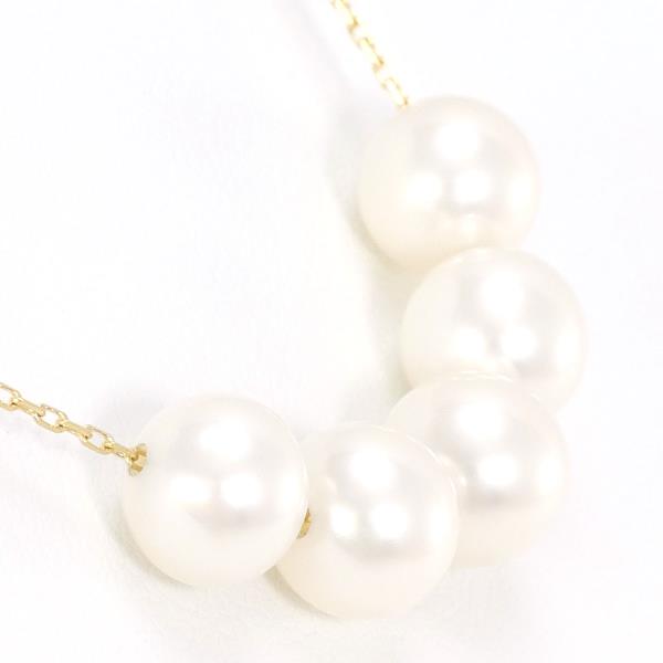 K18 Yellow Gold Pearl Necklace