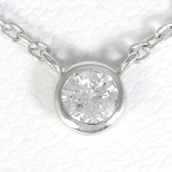 PT900 Platinum PT850 Necklace Diamond in Excellent Condition