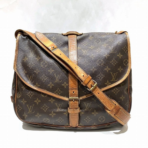 Louis Vuitton Monogram Saumur 35 Shoulder Bag M42254 in Good Condition