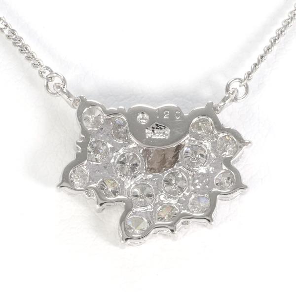 PT850 Platinum Diamond Necklace in Excellent Condition