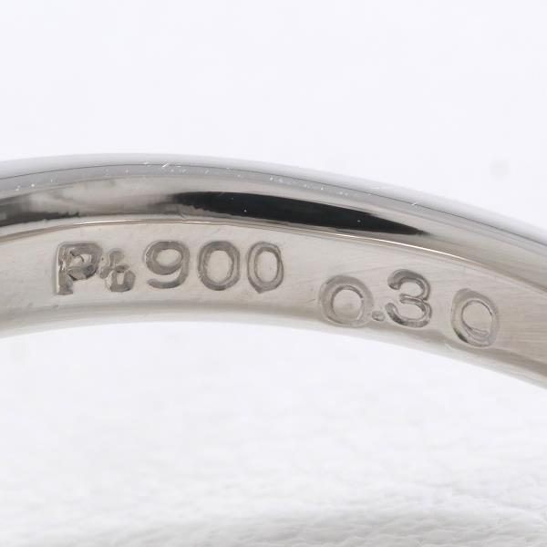 PT900 Platinum Diamond Ring 11号 VS1 0.30ct in Excellent Condition